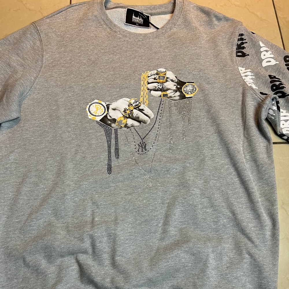 Denim city sweater size xl